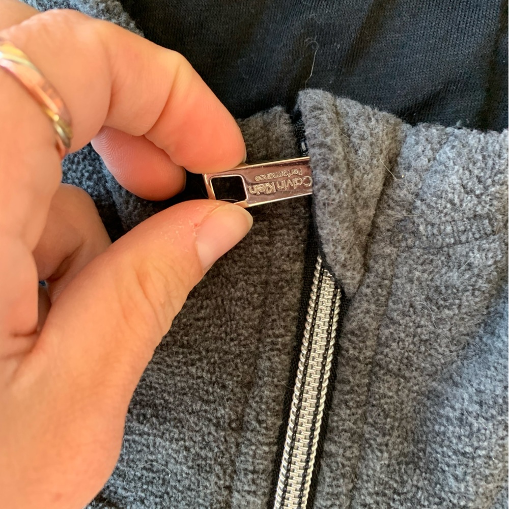 NWOT Calvin Klein full zip hoodie - Picture 5 of 6